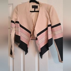 BCBGMaxAzria Jackets Coats Bcbg Maxazria Fringe Blazer